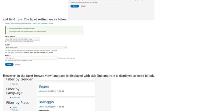 Drupal: Search facets by title vs node id смотреть онлайн