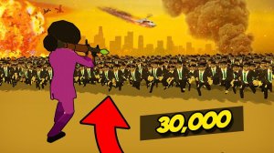 30 000 ЗОМБИ ПРОТИВ ЧЕЛОВЕКА! ЗАЩИТА БАЗЫ ЛЮБОЙ ЦЕНОЙ! БЕЗУМНЫЙ ЗОМБИ АПОКАЛИПСИС В SwarmZ