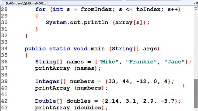 Java OOP - Generic Methods - Q3, Q4, and Q5 смотреть онлайн