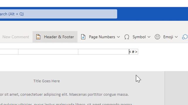 Page Numbers Online Microsoft Word смотреть онлайн