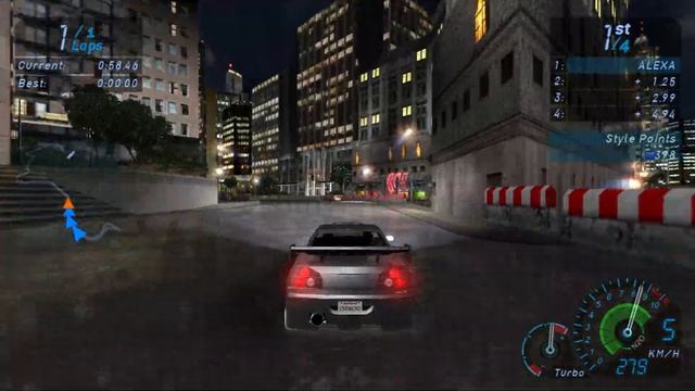 NFS: Underground #101/1 - Nissan Skyline R34 GT-R - Sprint [4K60FPS] смотреть онлайн