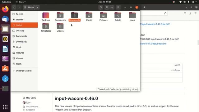 WACOM One pen tablet on Linux | Install ubuntu смотреть онлайн