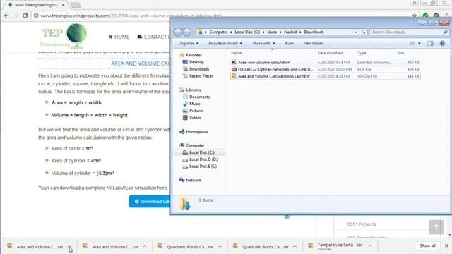 Area and Volume Calculation in LabVIEW смотреть онлайн