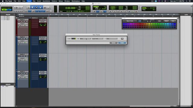 Из LOGIC PRO в PRO TOOLS (template) смотреть онлайн