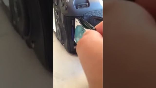 Canon 5D Mark III и переходник SD to CF смотреть онлайн