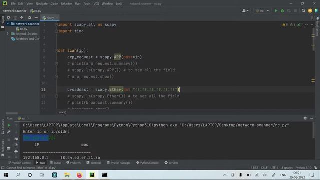 Introducing New Advance Concept of Python (scapy network programing) | part 23 смотреть онлайн