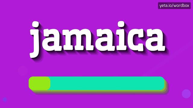 JAMAICA - HOW TO SAY JAMAICA? #jamaica смотреть онлайн