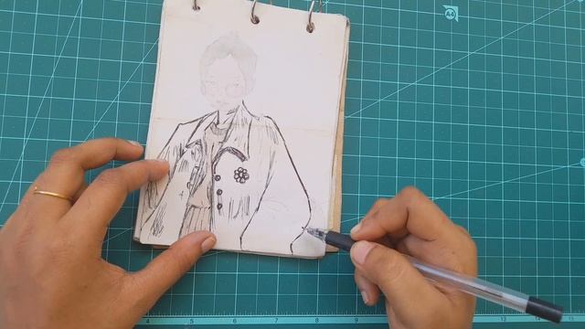 just sketch with me //a new sketch in my old note pad//with my dusty dusk смотреть онлайн