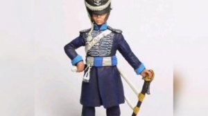 Офицер конных полков Санкт-Петербургского ополчения 1812 год.