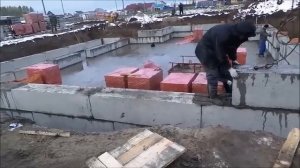 КАК ПОСТРОИТЬ ФУНДАМЕНТ ИЗ ФБС БЛОКОВ ДЛЯ ДОМА С ПОДВАЛОМ