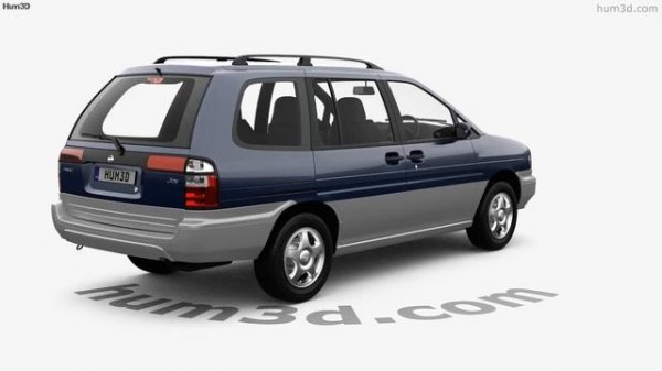 Nissan Prairie Joy 1999 3D model by Hum3D.com