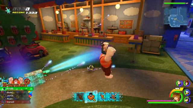 Wreck-It Ralph (8 Bit Blast) link summon | Kingdom Hearts III смотреть онлайн