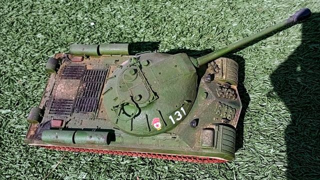 легендарная щучка, обзор модели Ис-3М 1/35 trumpeter сборка 12.2019 смотреть онлайн