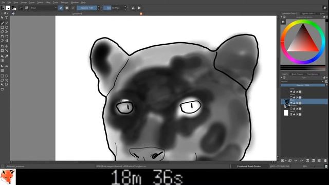 Panther Speedpaint смотреть онлайн