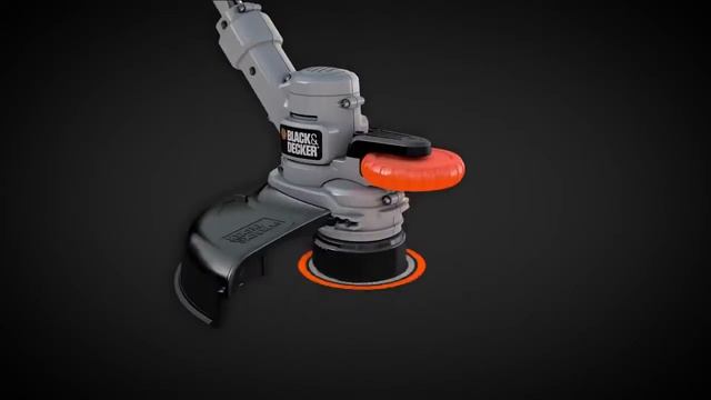 Black + Decker 3 In 1 Grass Strimmer Trim Edge Mow STC1820CM