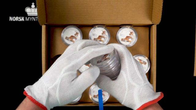 Unboxing 2022 Australia 2 oz Silver | Lunar S3 Year of the Tiger | Coloured BU Coin (MONSTER BOX) смотреть онлайн