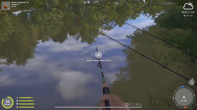 Пробуем ловить трофа на Донце Русская Рыбалка 4 ТОП игра #3 смотреть онлайн