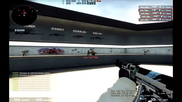 Процесс разыгровки: #2 - "aim_botz" (CS:GO) смотреть онлайн
