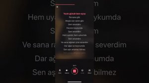 Seni severdim (karaoke by nada)