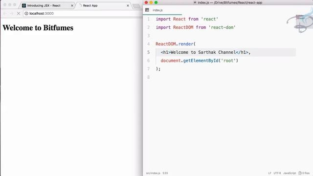 React Tutorials Series - Getting Started with React and Git #5 смотреть онлайн