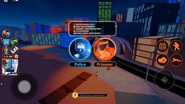ИГРА Jailbreak/ПОБЫВАЛА В 2 РОЛЯХ смотреть онлайн