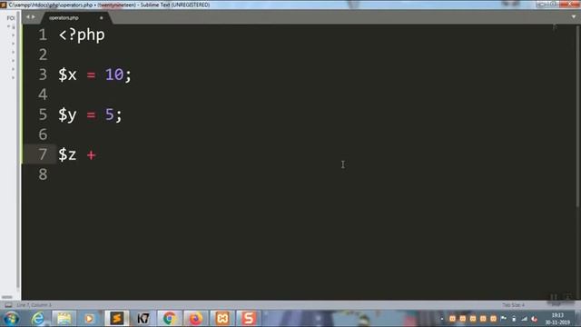 php | simple subtraction in php смотреть онлайн
