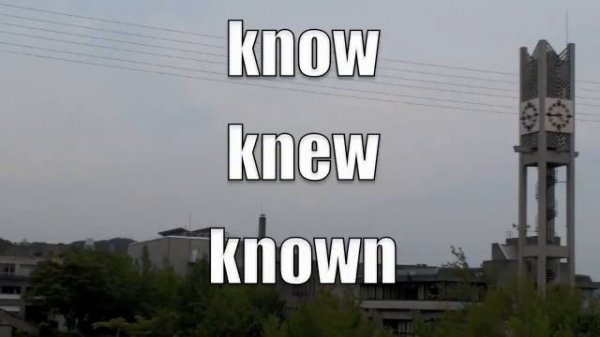 ESL Irregular Verbs #1 (Listen Repeat) - YouTube.flv