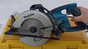 Гипоидная пила, незаменимый помощник. Makita 5477NB. Плюсы и небольшие минусы за 5лет эксплуатации.