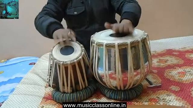 Instrument Tutorials | Advance Teen Taal Tutorial | Learn Tabla Online | Divya Music смотреть онлайн