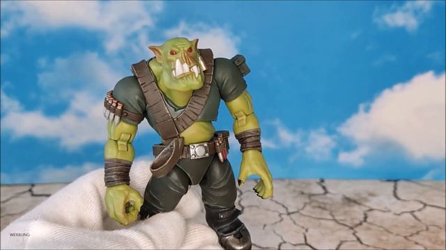Joy Toy Warhammer 40K Ork Kommandos Snipa Boy Balrukk 1/18 Scale Action Figure Review | Kowkistoy смотреть онлайн