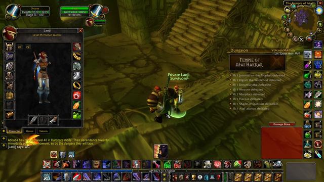 World of Warcraft | Квестинг в кратере смотреть онлайн