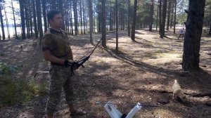 Стрельба из классического лука с разной дистанции.
