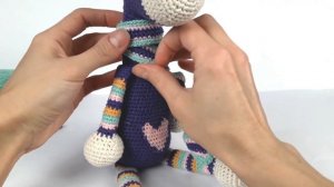 Жираф крючком. Вязаный жираф мастер класс. Crochet giraffe (Урок 3. Сборка игрушки)