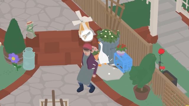 Untitled Goose Game - speedrun achievements & the final prize смотреть онлайн