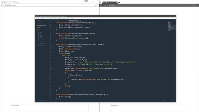 PHP WebSocket Chat - complete tutorial смотреть онлайн