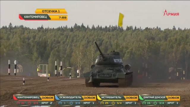 Ngày khai mạc Army Games 2020 | T-34-85 | Tank Biathlon смотреть онлайн