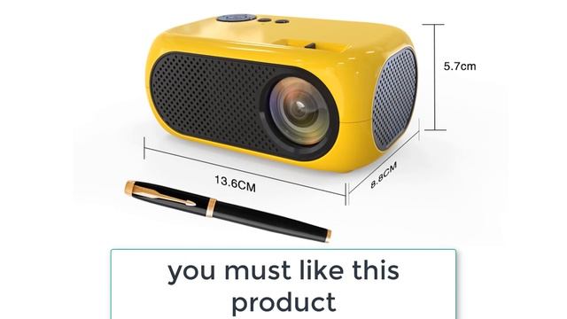 Best Mini Projector | New M24 Mini LED Portable Video Projector Review смотреть онлайн