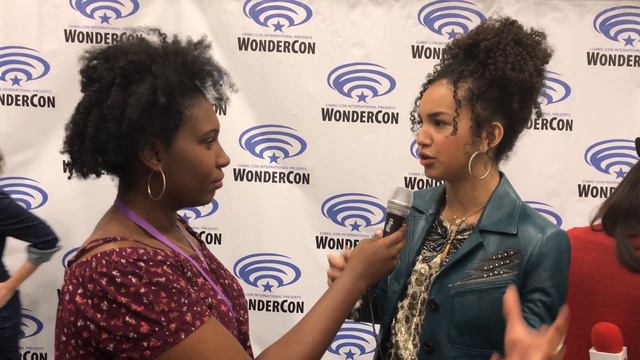 Sofia Wylie Interview for 'Marvel Rising: Heart of Iron' at WonderCon 2019 смотреть онлайн