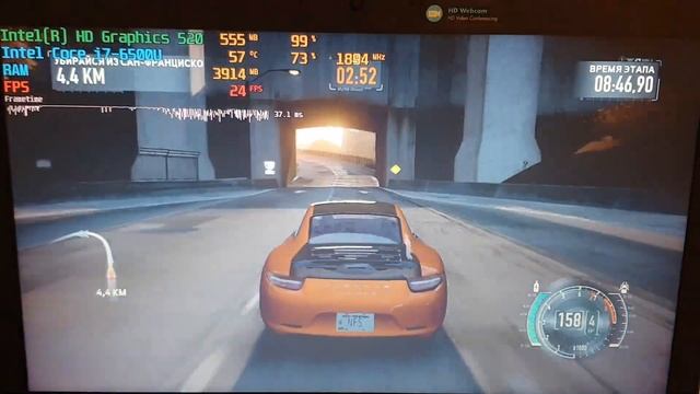 Gaming Test Intel Core i7-6500U Intel HD Graphics 520 /GTA 5, CS:GO, WOT, NFS, MK X, nsun 4,VALORAN смотреть онлайн