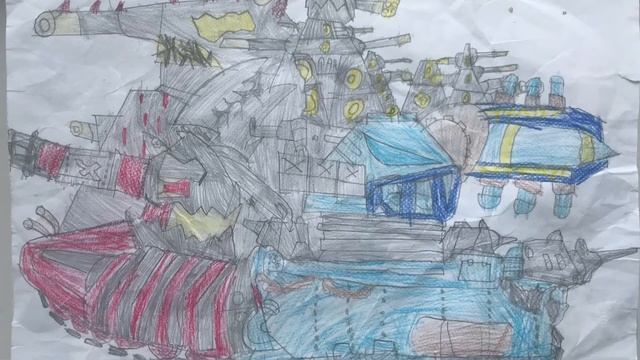 Как я начинал рисовать танки How to draw tanks смотреть онлайн