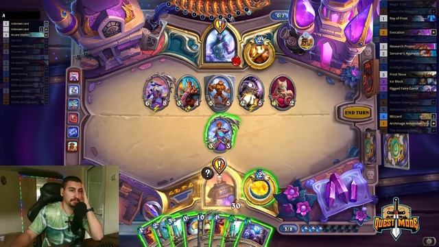 The Ultimate EXODIA MAGE! Unlimited Fireballs In 1 Turn! Barrens Mini-Set Wild | Hearthstone смотреть онлайн
