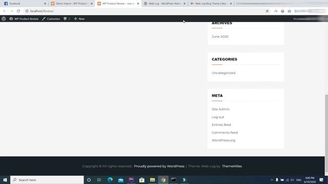 Web Log WordPress Theme Review - Create a Blogging Website In 10 Minutes смотреть онлайн