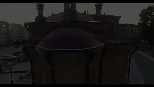 Православный храм иконы Божией Матери.Полет на дроне. смотреть онлайн