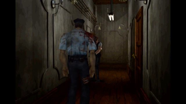 Resident Evil 2 1998 г. Леон Скотт Кеннеди #2 смотреть онлайн