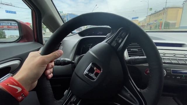 Перешив салона и руля в Honda civic 4d своими руками. смотреть онлайн