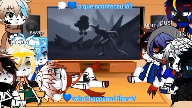 sans au's reagem a\react to sans VS jevil and... ||????|| смотреть онлайн