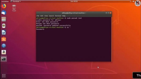 How To Enable Root Login In Linux Ubuntu 18.04 || How to become root user in ubuntu