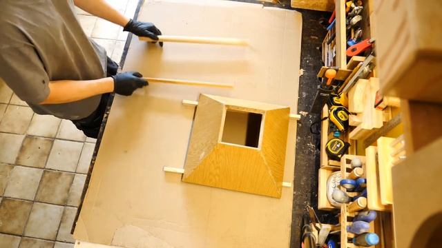 Untergestell für die Holzmann TS 250-Tischkreissäge Teil 3 смотреть онлайн