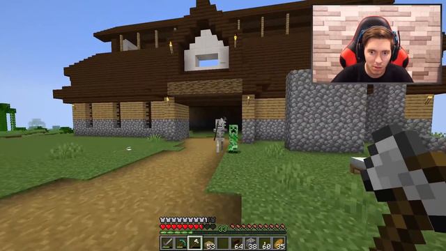 Minecraft: DUPLA SURVIVAL 3.0 - CONSTRUÇÃO FINALIZADA do CELEIRO! #08 смотреть онлайн