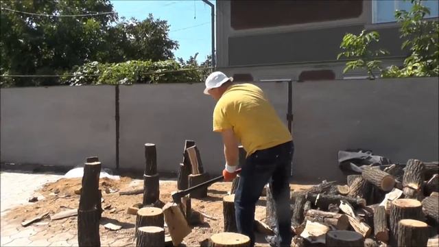 Вот как надо колоть дрова быстро часть 2 смотреть онлайн